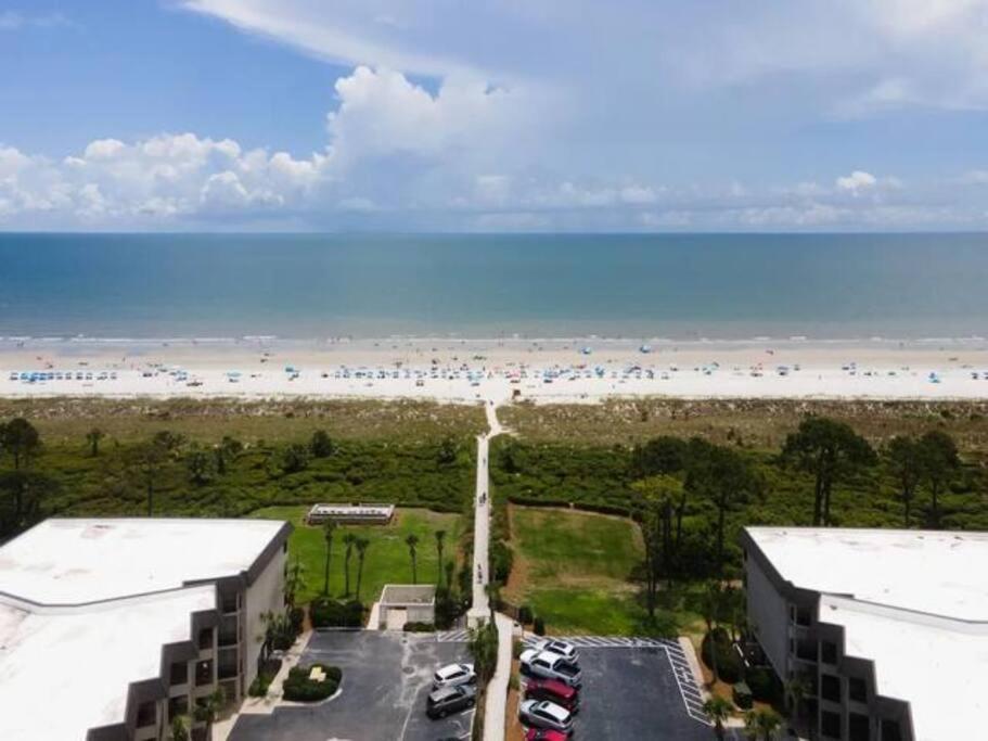 Beach Happy!-Nice Ocean View Hilton Head Villa Hilton Head Island Exterior photo